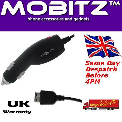 CAR CHARGER TO FIT SAMSUNG F110 MI COACH MOBILE PHONE