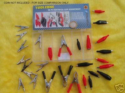 Newly listed 28 pc ELECTRICAL CLIPS (CROCODILE/ALL IGATOR) diag tools