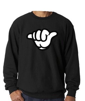 Crew Neck sweater Hang loose OVOXO