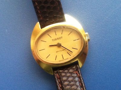 TISSOT Retro Ladies WindUp Stylist WristwatchWo rks GoodL@@K