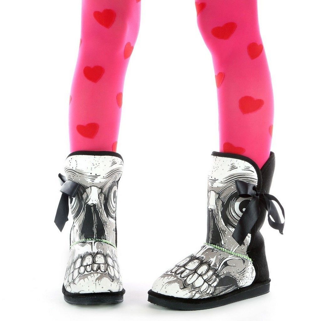 Iron Fist Ladies Bone Breaker Pull On Fleece Zombie Boots