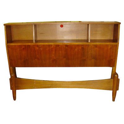 55 Vintage Wood Bed Headboard Frame PRICE REDUCED