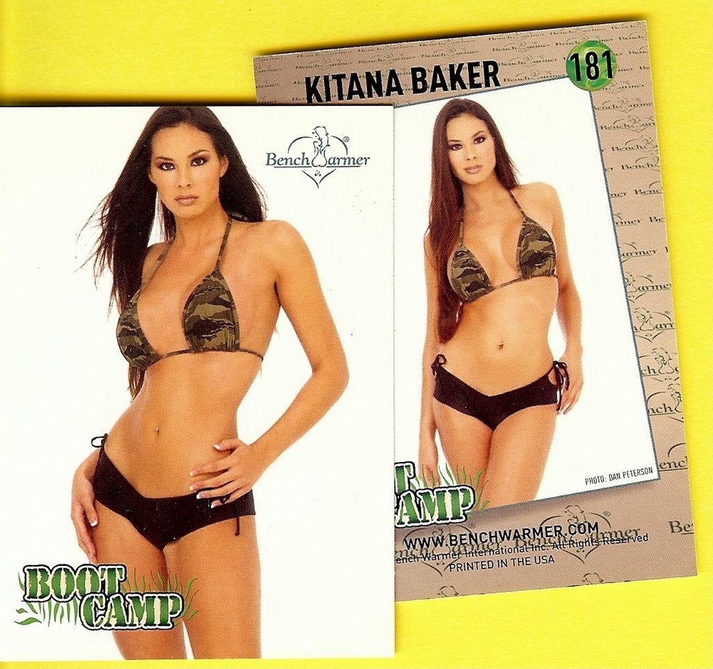 2003 Benchwarmer Series 2 #181 KITANA BAKER Boot Camp