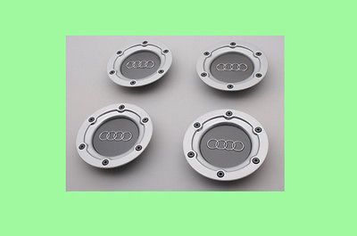 Audi Wheel Center Cap 8N0 601 165A Set of 4 Caps A4 A6 A8 TT Allroad