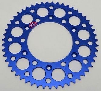 RENTHAL REAR SPROCKET 428 48T BLUE YAMAHA YZ85 BIG WHEEL 2002 2007