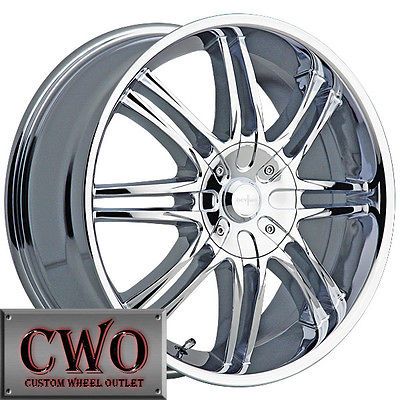 17 Chrome Devino Inizio Wheels Rims 4x100/4x114.3 4 Lug Civic Integra