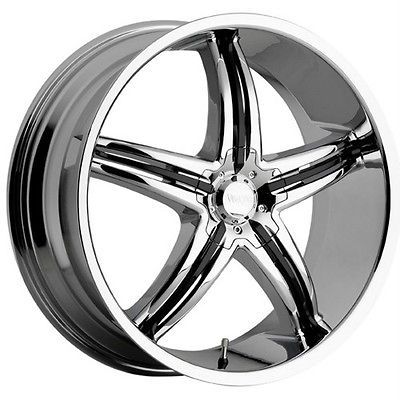 20 inch Viscera 770 chrome black wheels rims 5x115 +20