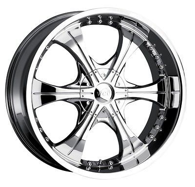 20 inch VCT Scarface 2 chrome wheel rim 5x5 5x127 Jeep Wrangler