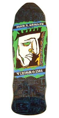 Vision John Grigley MINI 2 Skateboard Deck BLUE