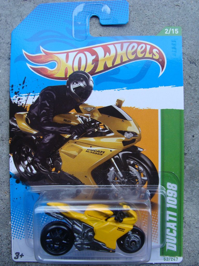 2012 Hot Wheels Treasure Hunt Ducati 1098 Yellow