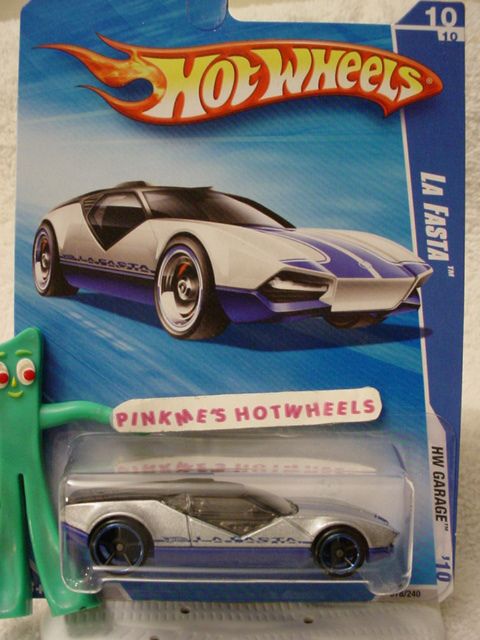 New Case F 2010 Hot Wheels La Fasta 78 US ★silver★