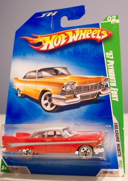 57 Plymouth Fury Hot Wheels 2009 Treasure Hunt 02 12