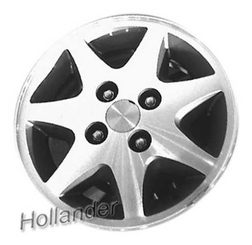 92 93 Tempo Wheel 14x6 Alum 7 Spoke ID F23C GA Rim