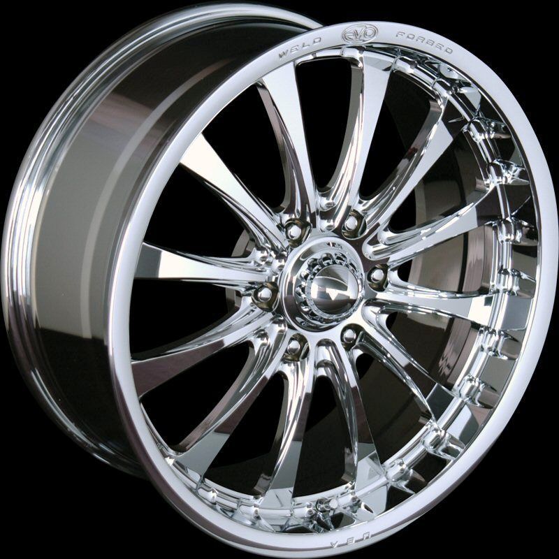 18 WELD RACING EVO AXIS 6 CHROME WHEELS BRAND NEW GM CHEVY SILVERADO