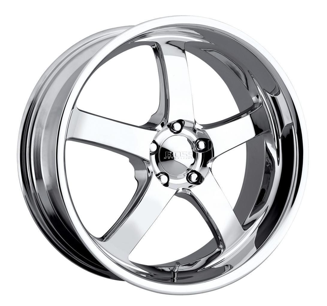 20 inch 20x8 5 Boss 335 Chrome Wheel Rim 5x112 25