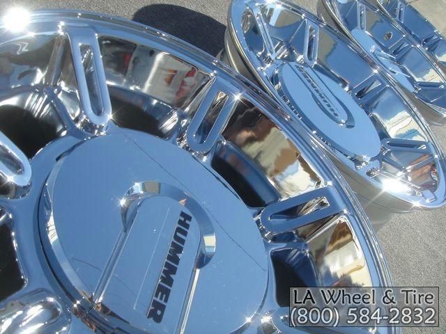 New 17 Hummer H2 OEM Factory Chrome Wheels Rims Suburban EXCHANGE 6300