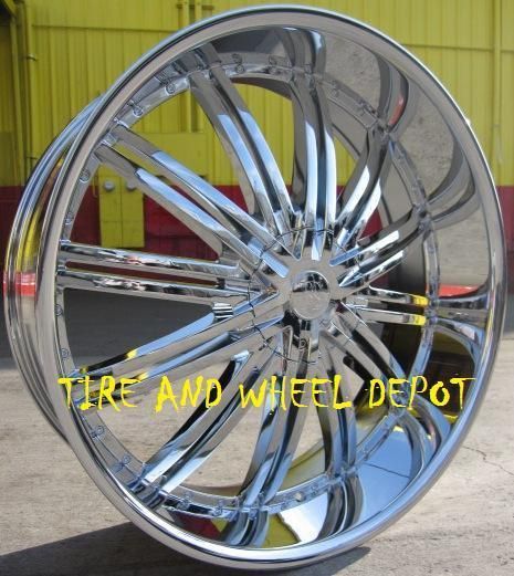 26 INCH RSW99 RIMS WHEELS AND TIRES ROADMASTER COMMANDER IMPALA GRAND