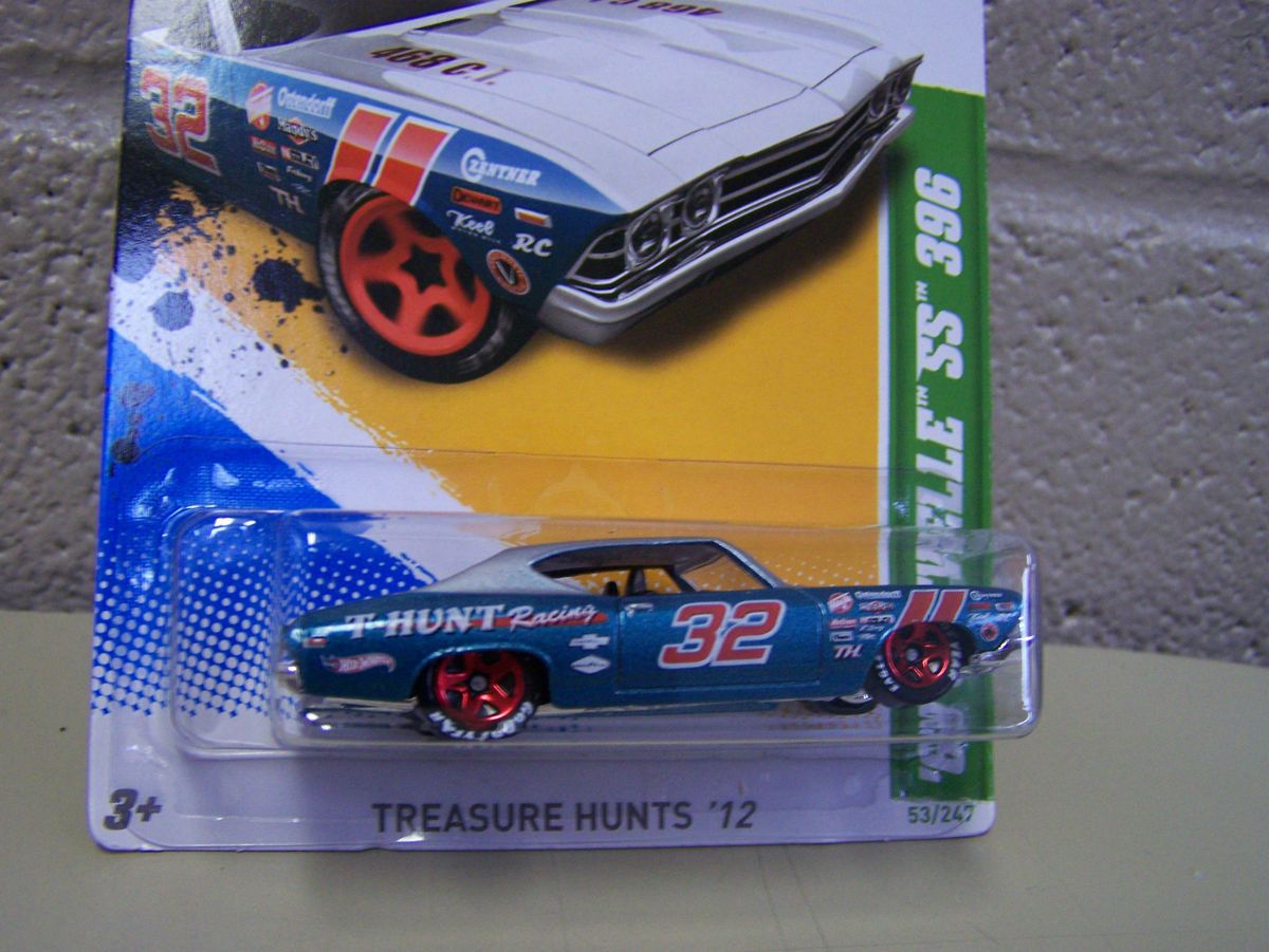 Hot Wheels 2012 69 Chevelle SS 396 Treasure Hunt