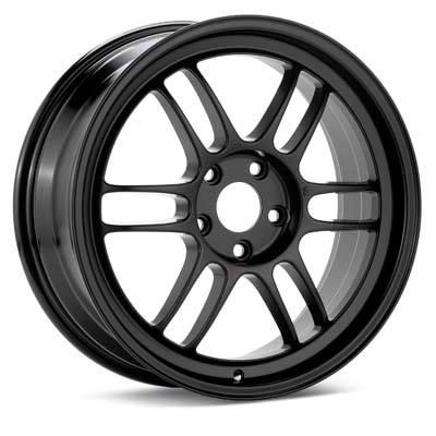 15 Enkei RPF1 Black Rims Wheels 15x7 41 4x100 9lbs Civic Integra Miata