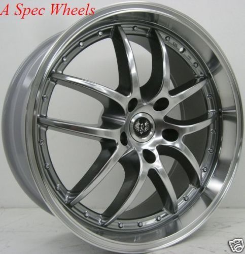 19 Wheels 5x114 3 Rims G35 G37 350Z 370Z Mustang Supra