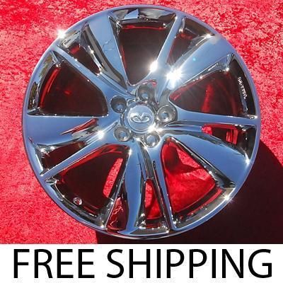 NEW 20 INFINITI FX35 FX45 FX50 OEM CHROME WHEELS RIMS 73748 EXCHANGE