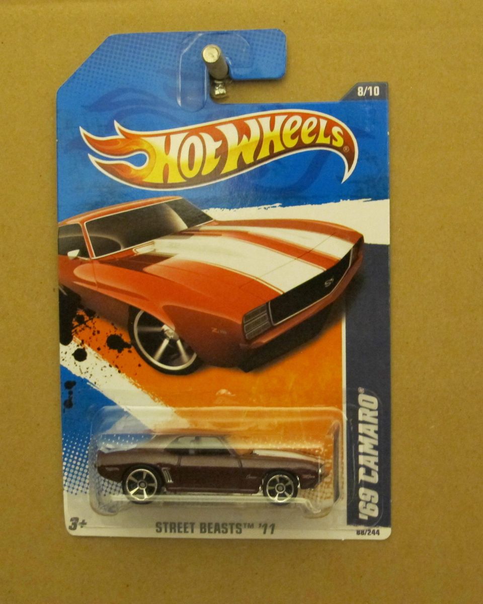 Hot Wheels 69 Camaro SS RARE Color