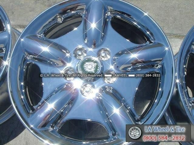 New 17 Jaguar XK8 XJ6 XJ8 XJ Chrome Wheels Rims Exchange 59689