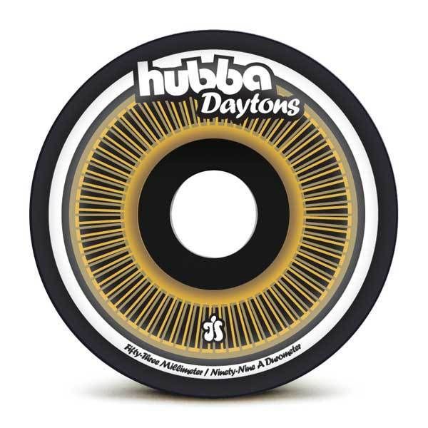 Hubba Acid Daytons 53mm 99A Skateboard Wheels New