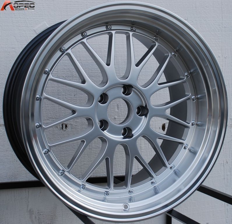 19x9 5 R 19x11 5x120 Hyper Silver Rim Wheels Fit BMW 335i M3