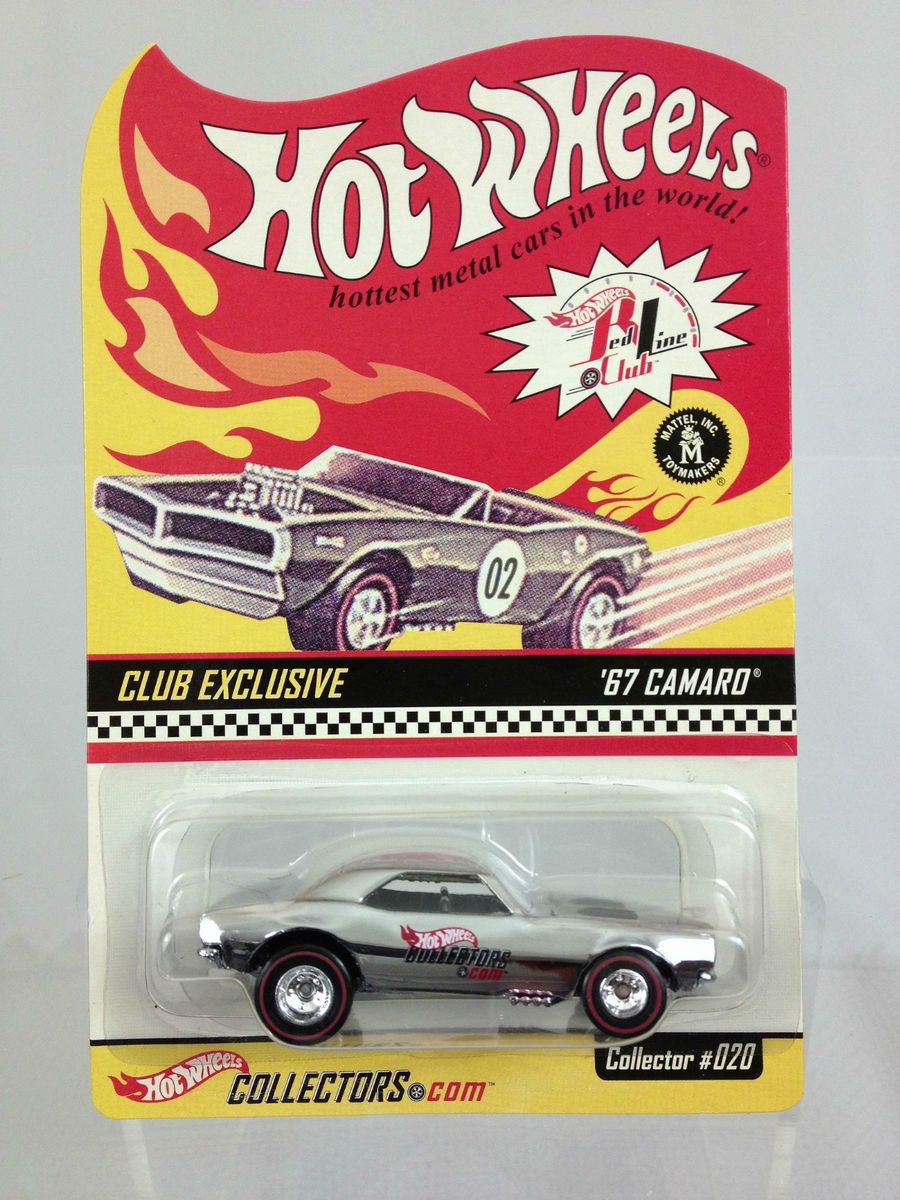 2002 HOT WHEELS COLLECTORS SERIES 1 67 CAMARO HWC RLC CLUB EXCLUSIVE