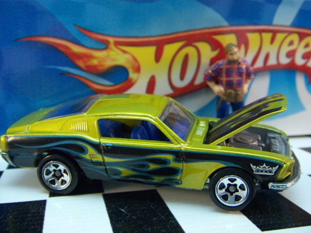 04 Hot Wheels 1968 Ford Mustang Mint Loose 1 64 Scale