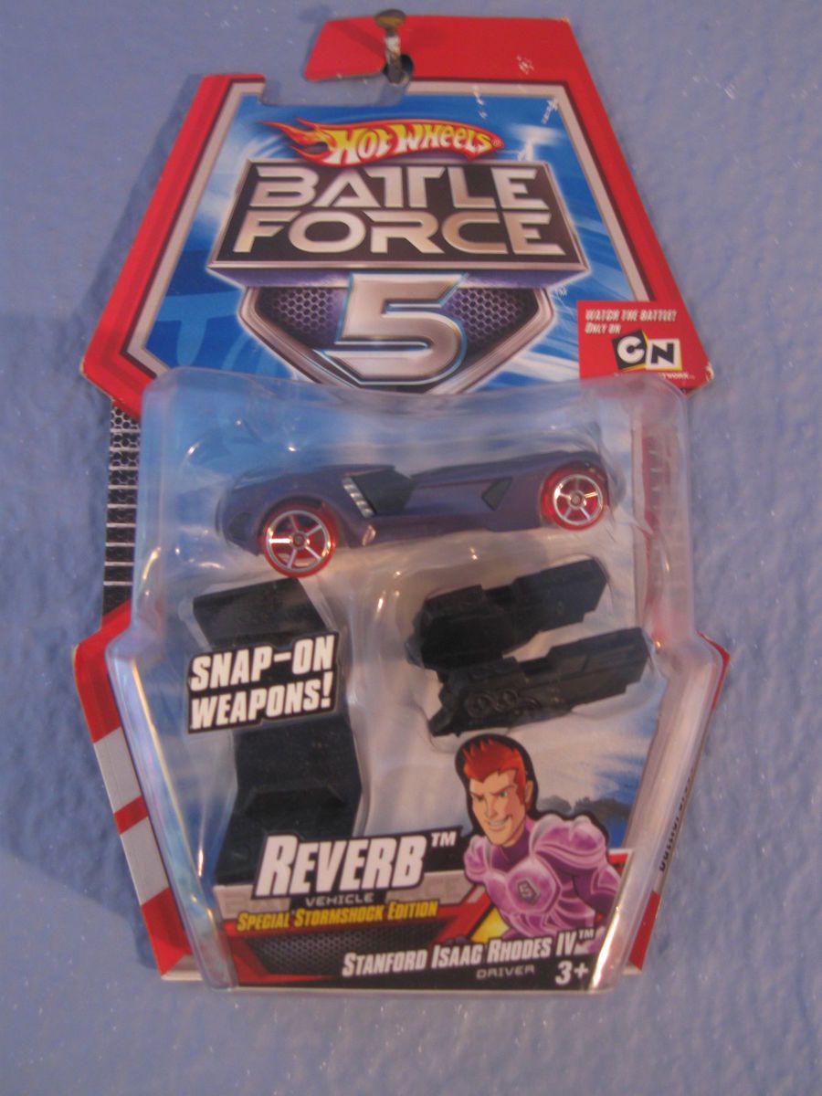 Hot Wheels Battle Force 5 Reverb Special Stormshock Edition 1 64