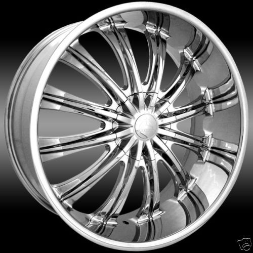 22 Elure Rim Wheels Magnum Charger 300C Marquise BMW