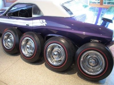 Corvette AZ Rally Wheels Firestone Wide Oval F70 15 Redline Tires 1968