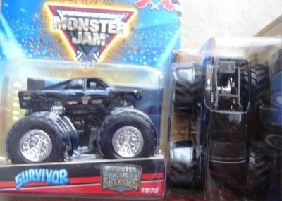 2010 Hot Wheels Monster Jam 19 Survivor Classics New