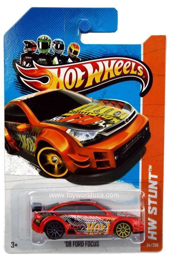 2013 Hot Wheels 84 HW Stunt HW Drift Race 08 Ford Focus