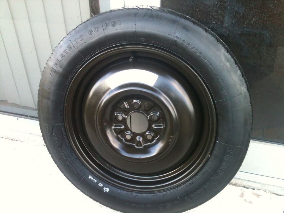 04 Ford Escape Mazda Tribute Spare Tire Wheel Donut 135 90 17