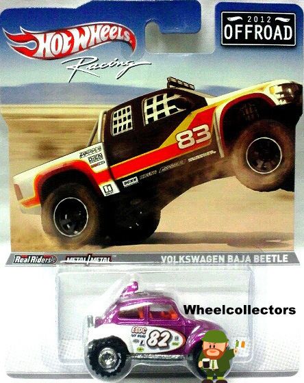 Volkswagen Baja Beetle Hot Wheels Racing Series Case C Off Road Real