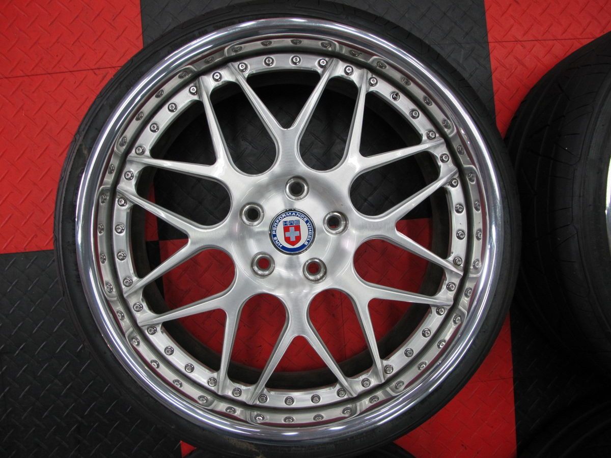 BMW M3 20 HRE 590RS Wheels Brushed Clear Rims 5x120 E90 E91 E92 E93