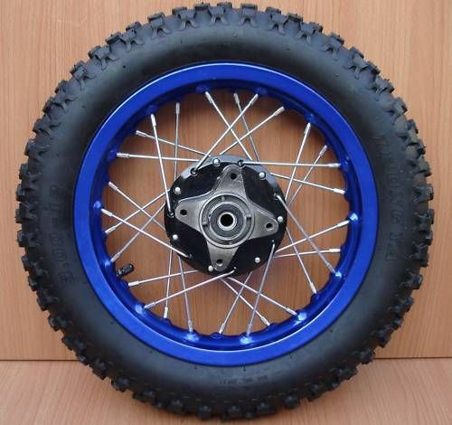 12 Rear Wheel Tire Rim Assy Wheels 110cc 125cc Pit Dirt Bike 3 00 12