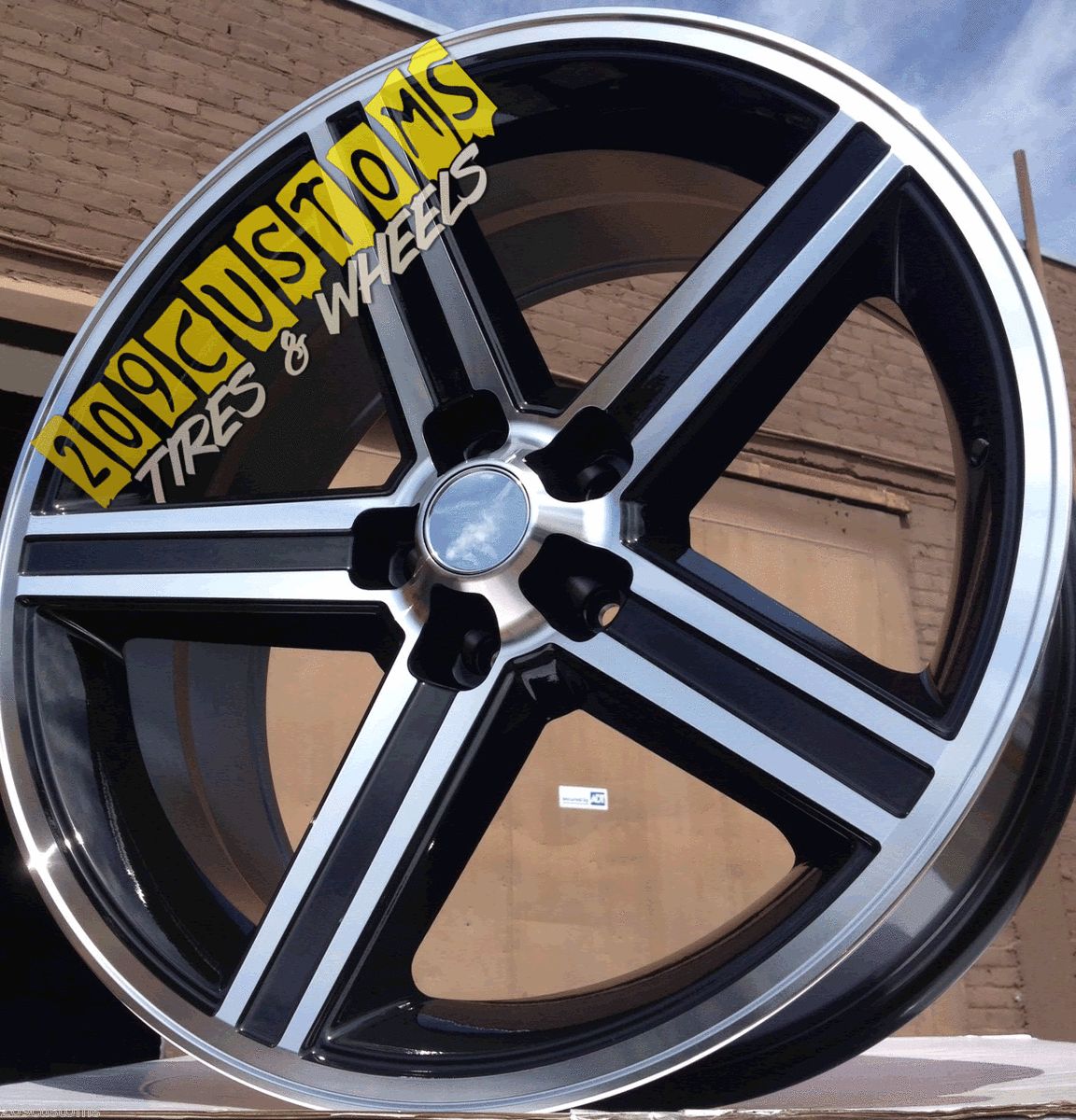 24 Black IROC Wheels 5x127 Silverado 1990 1991 1992 1993 1994 1995