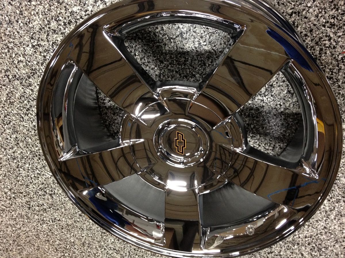 CHROME CHEVROLET SILVERADO SS WHEELS RIMS 6x5 5 TAHOE YUKON LTZ ESCAL