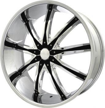 26 inch ELR20 Chrome Wheels Rims 6x135 Ford Expedition