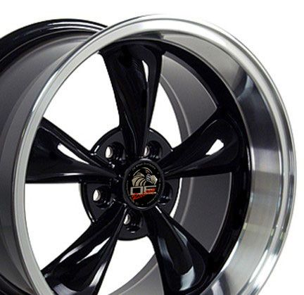 17 Bullitt Wheel Black 17x10 5 Rim Fits Mustang®