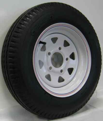 Boat Trailer ST215 75R14 6PLY Tire Rim 5 Bolt Radial