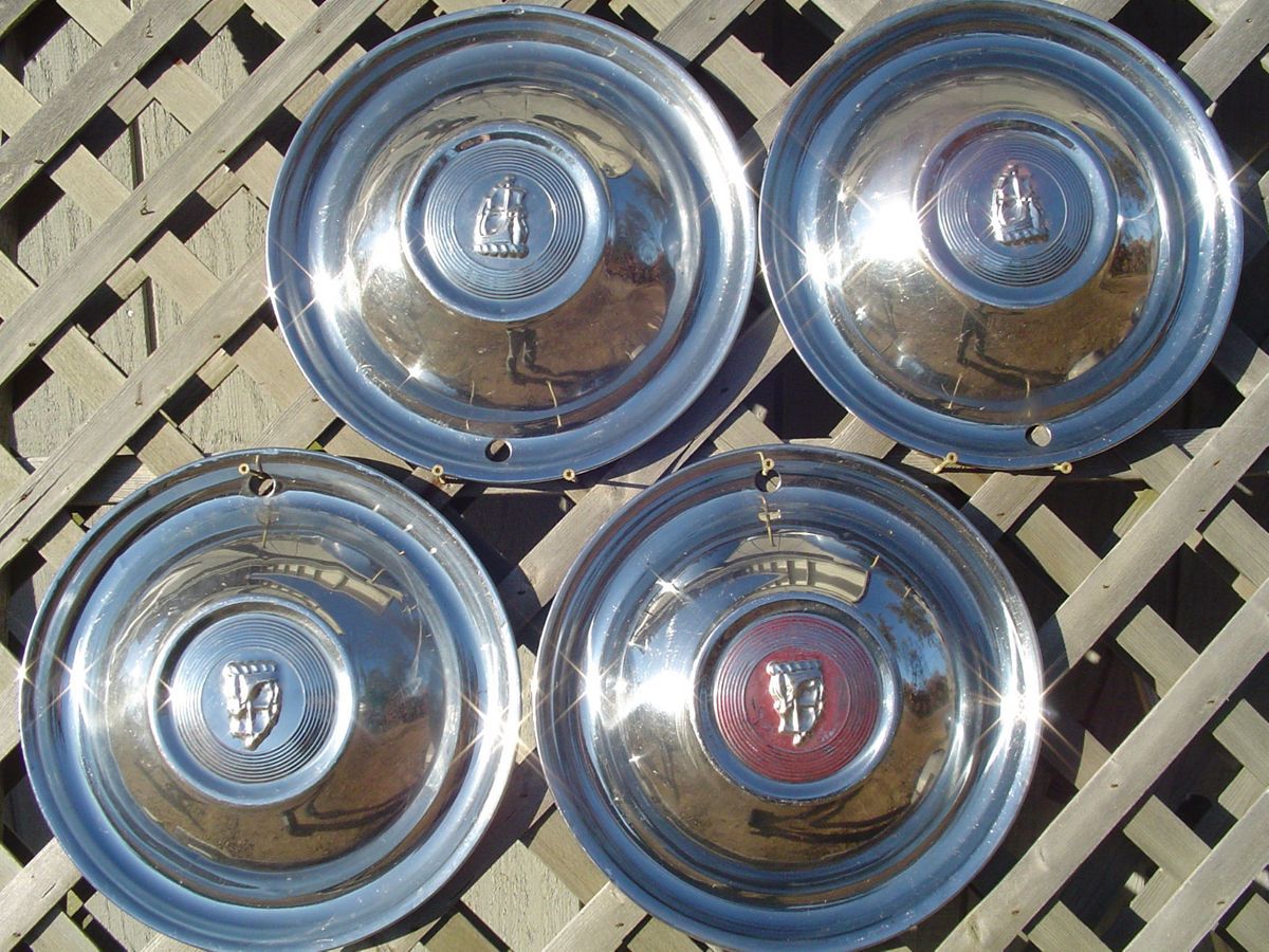  PLYMOUTH FURY BELVEDERE SATELLITE HUBCAPS WHEEL COVERS ANTIQUE RIMS