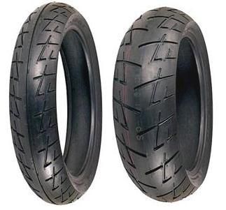 New Shinko 009 Motorcycle Tire Set 120 60 17 190 50 17