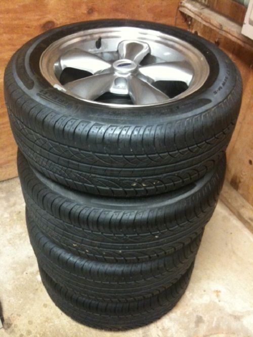 2006 Ford Mustang Wheels Tires Pirelli P Zero Nero 17 Rims