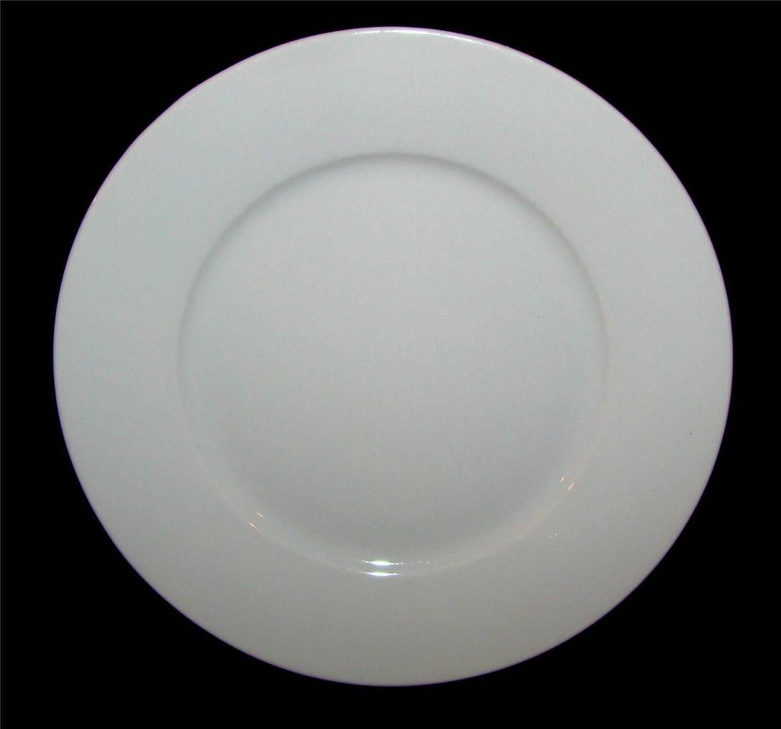 IKEA 365 All White Dinner Plate s 1 1 2 Rim Susan Pryke Design 13286