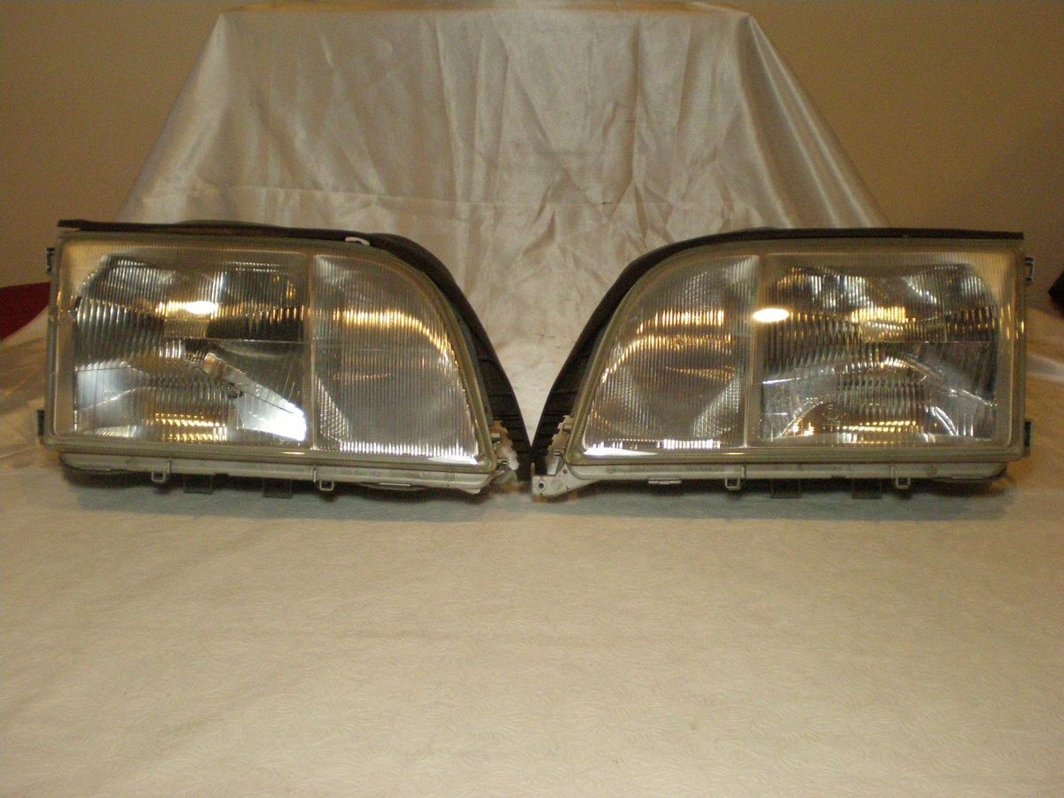 MERCEDES W140 OE HEADLIGHTS PAIR 300SD S320 S350 S420 400SE 500SEL